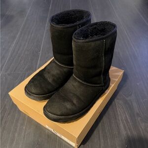 Black Suede Boots